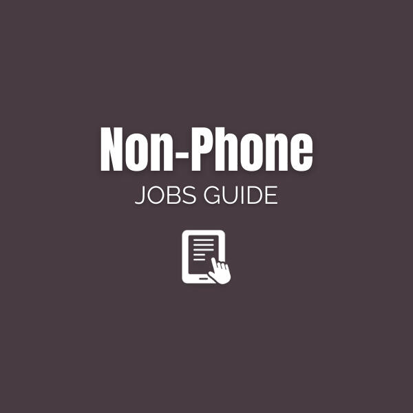 Non-Phone Jobs - $1.00